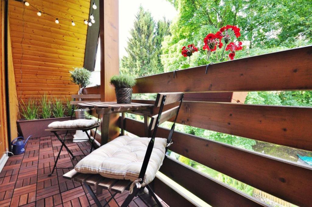Pension Trautheim - Am Stadtpark バート・ハルツブルク エクステリア 写真