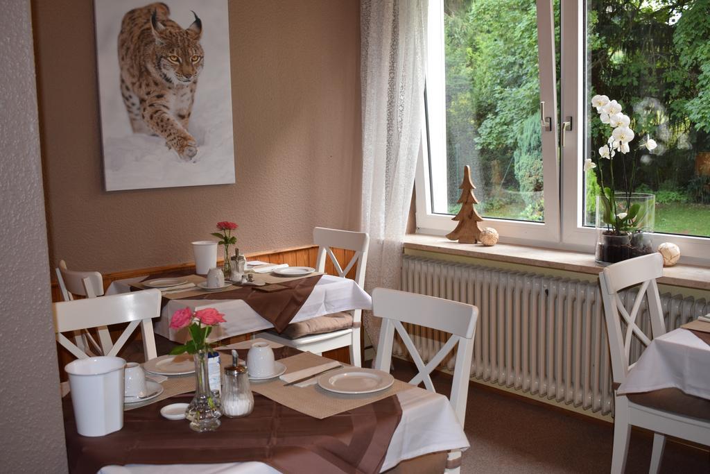 Pension Trautheim - Am Stadtpark バート・ハルツブルク エクステリア 写真